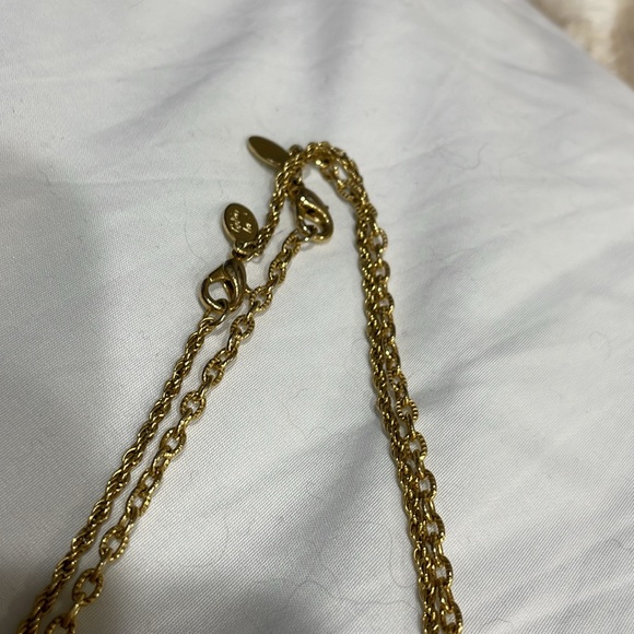 2 gold tone chains 16.5 inches - Picture 4 of 7
